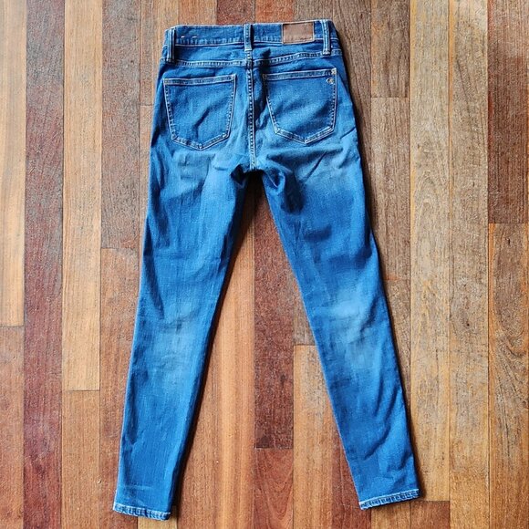 Madewell 9" High-Rise Button Fly Skinny Jeans Size 26 - Picture 9 of 16